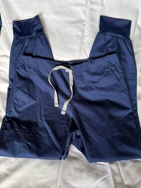 Wink Women’s Navy Drawstring Jogger Scrub Pants